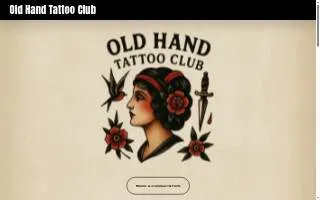 Old Hand Tattoo Club website