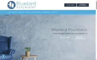 Bluebird Psychiatry website