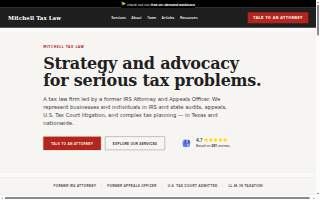 Mitchell Tax Law