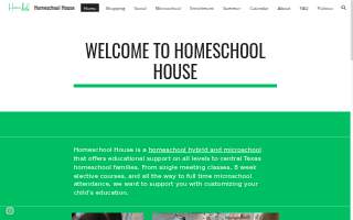 Homeschool House