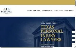 De La Garza Firm, PLLC website