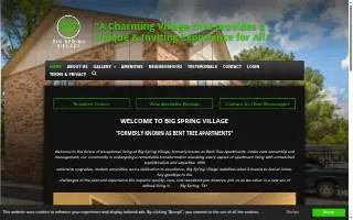 Big Spring Village LLC website