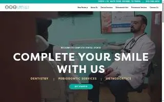 Complete Dental Studio website