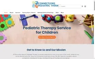 Connections Therapy website