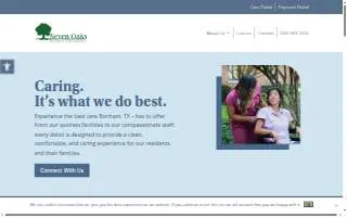 Seven Oaks Nursing & Rehabilitation website