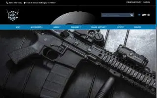 Bulldog Firearms of Borger website