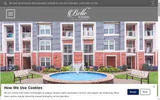 Belle Towers Senior Living Community website