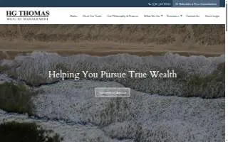 HG THOMAS WEALTH MANAGEMENT, LLC website