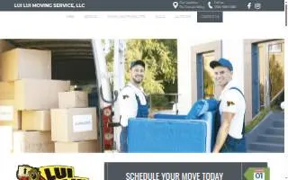 Lui Lui Moving, LLC website