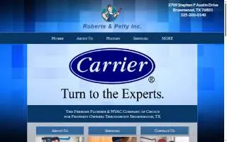 Roberts and Petty Inc. website