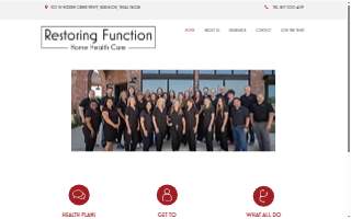 Restoring Function Home Health Care