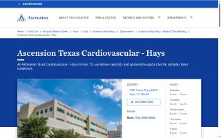 Ascension Texas Cardiovascular - Hays