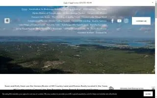 Hill Country Land and Homes Realty website
