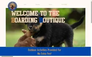 Boarding Boutique website