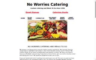 No Worries Catering