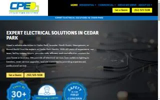 Cedar Park Electric website