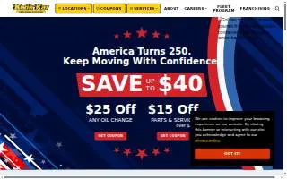 Kwik Kar Oil Change & Auto Care of Allen website