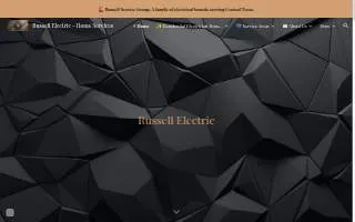 Russell Electric TX website