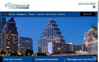 Smart Source Realty website