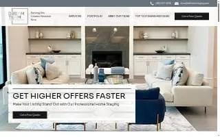 Dream Team Home Staging website