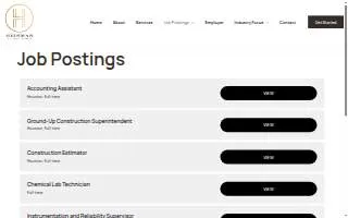 Heisman Staffing Resources website