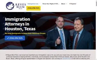 Reyes Blum PLLC website