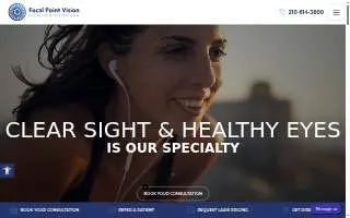 Focal Point Vision of Cibolo website