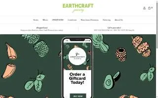 Earthcraft Juicery of Cloverleaf website