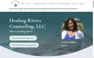 Healing Rivers Counseling, LLC website