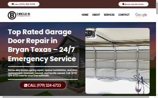 Circle B Garage Door of College Station