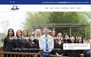 Conroe Comprehensive Dental Center website