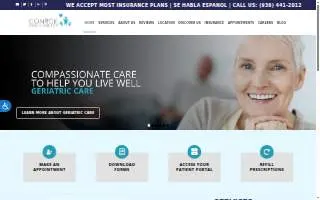Conroe Family Doctor website