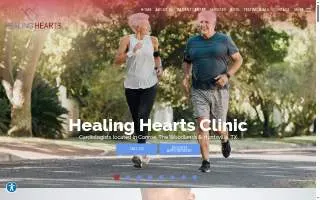 Healing Hearts Clinic website