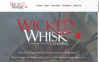 Wicked Whisk Catering website
