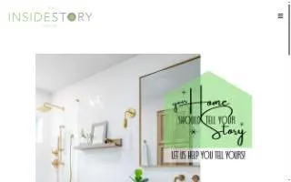 The Inside Story Design, LLC website