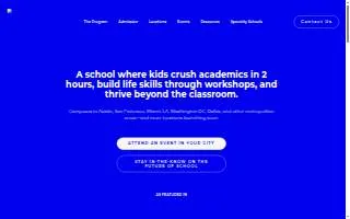 Alpha Time Too Day Care website