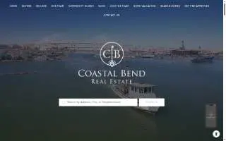 Coastal Bend Real Estate website