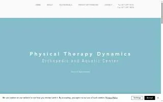Physical Therapy Dynamics website
