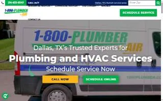 1-800-Plumber +Air of Dallas website