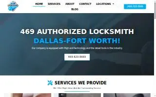 469 Authorized Locksmith LLC website