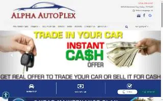Alpha Autoplex website