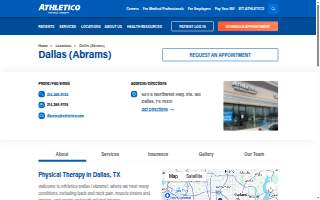 Athletico Physical Therapy - Dallas (Abrams)