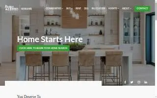 Better Homes and Gardens Real Estate Winans website