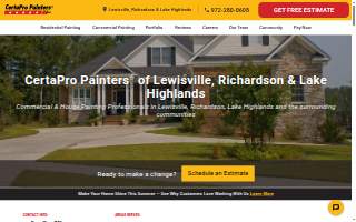 CertaPro Painters of Lewisville, Richardson & Lake Highlands