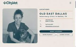 CityVet | Old East Dallas website