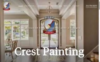 Crest Painting website