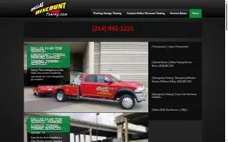 Dallas Discount Towing.....ALWAYS OPEN! website