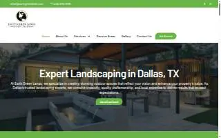 Earth Green Lands website