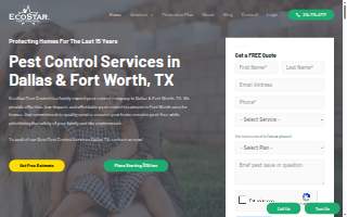 EcoStar Pest Control: Pest Control Near Dallas & Carrollton