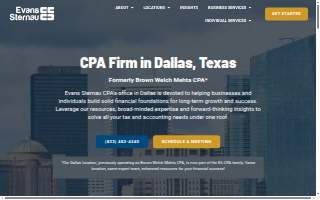 Evans Sternau CPA - CPA Firm in Dallas, Texas
